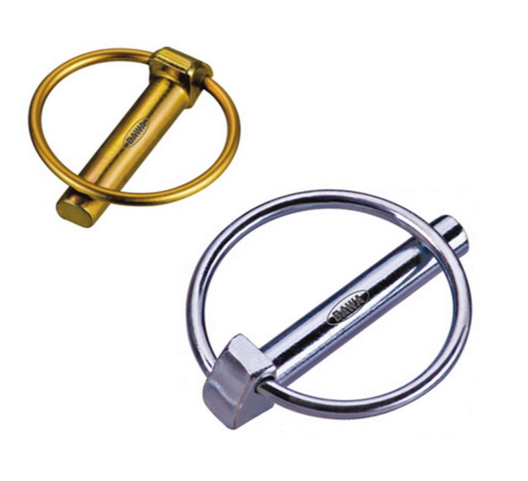 SHAFT LOCKING PIN ZINC YELLOW 8MM